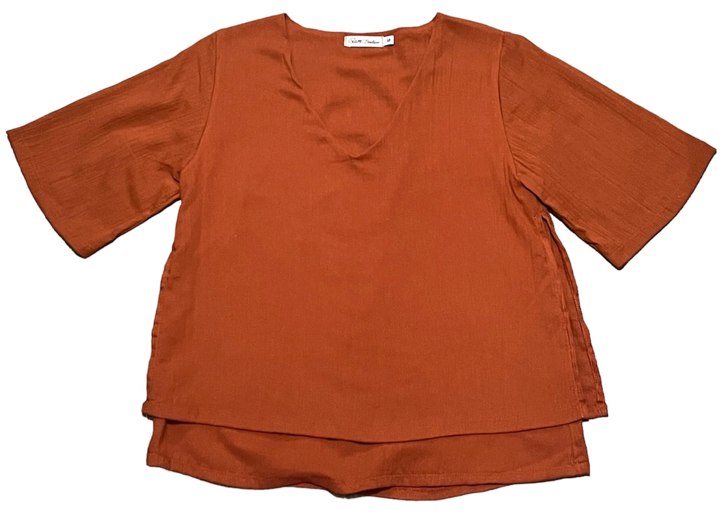 Short Sleeve Tank Top - Two Layers