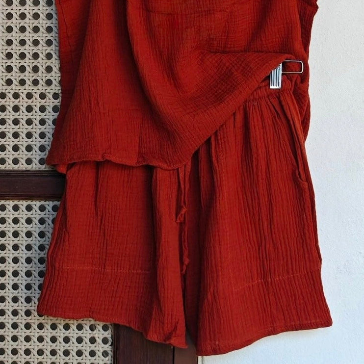 Gauze Pocket Shorts