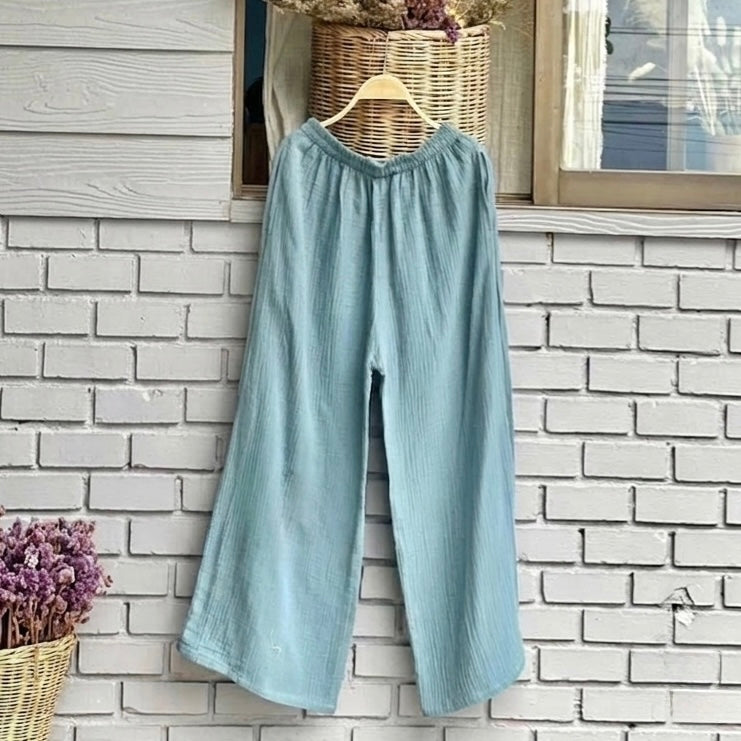 Gauze Relaxed Pants