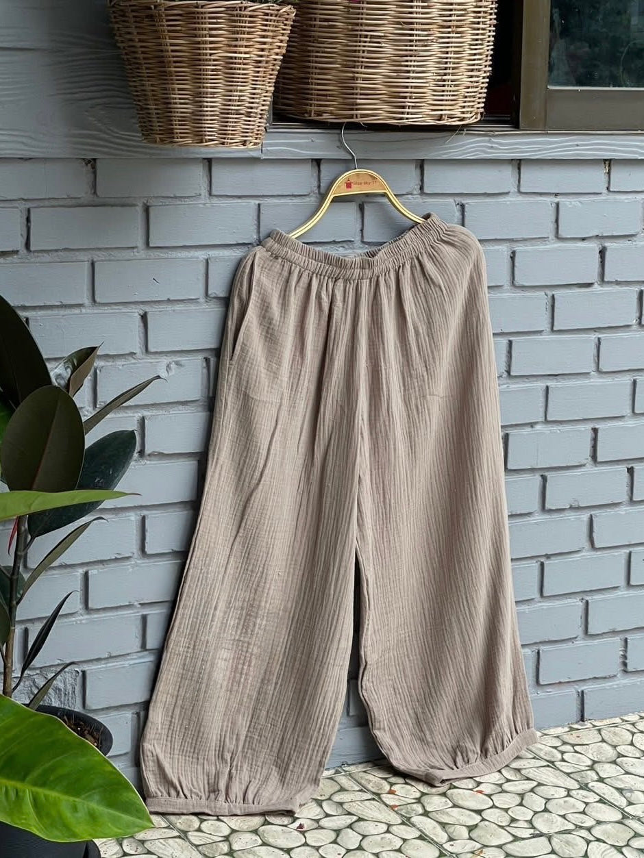 Gauze Muji Pocket Pants