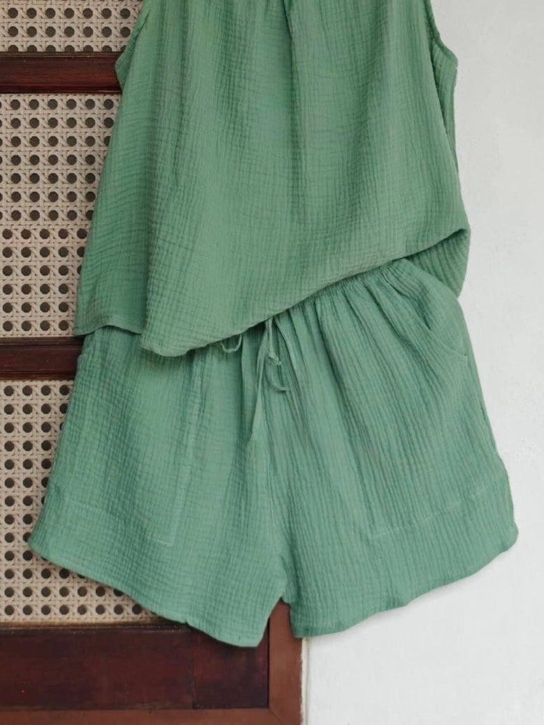 Gauze Pocket Shorts