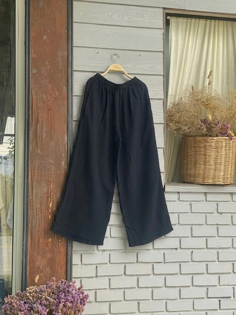 Gauze Relaxed Pants