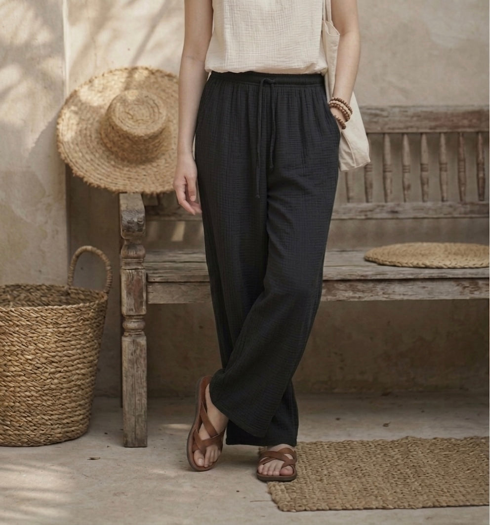 Casual Gauze Pants