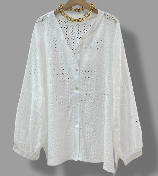 Lace Botton Shirt